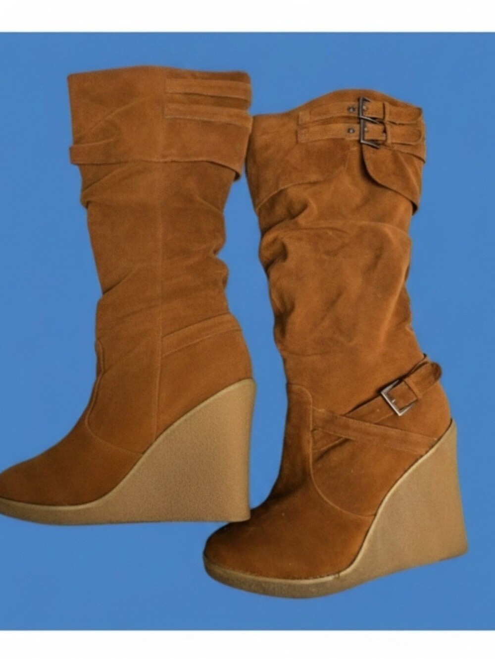 Suede boots